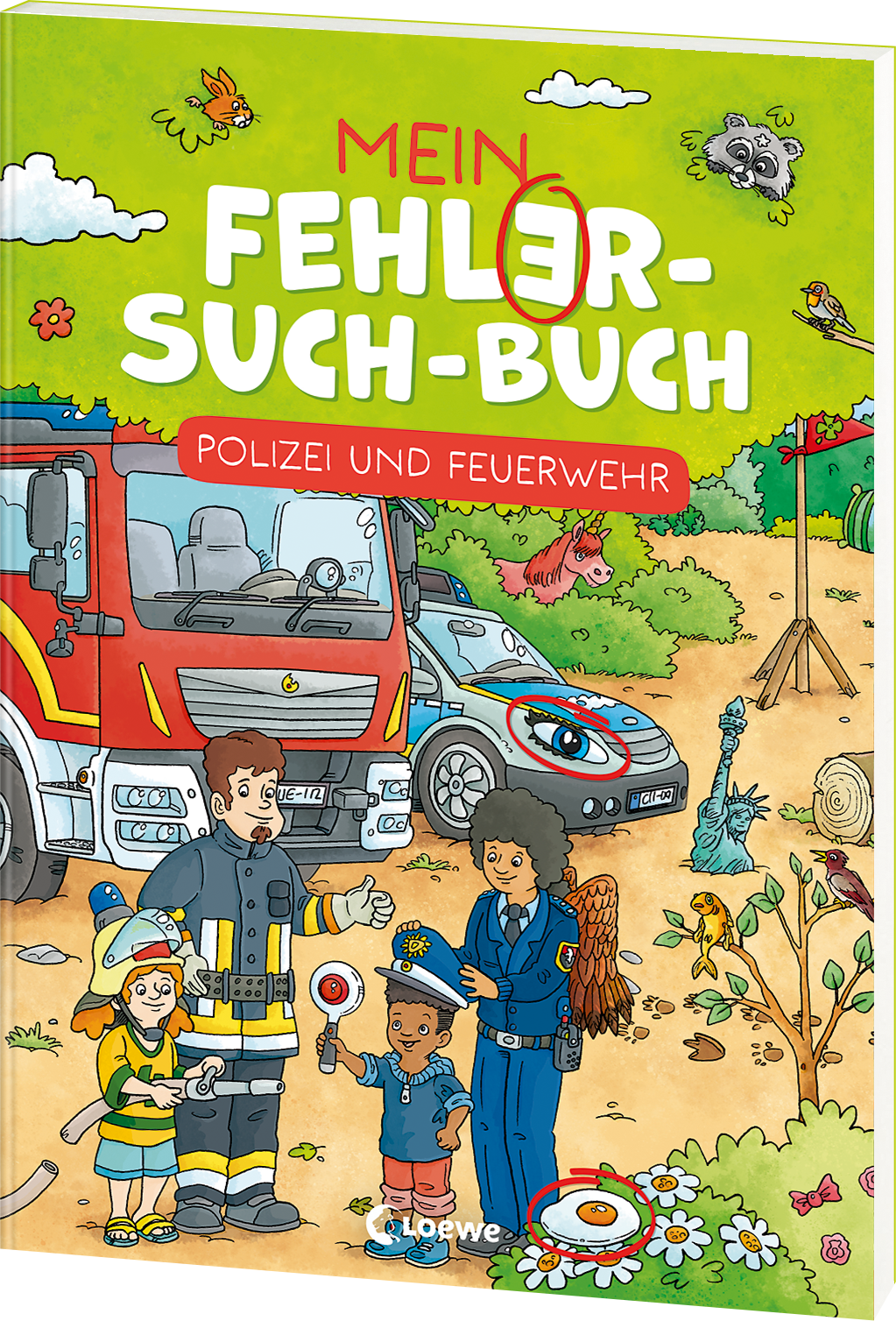 Mein Fehler-Such-Buch - Polizei und Feuerwehr 9783743216785