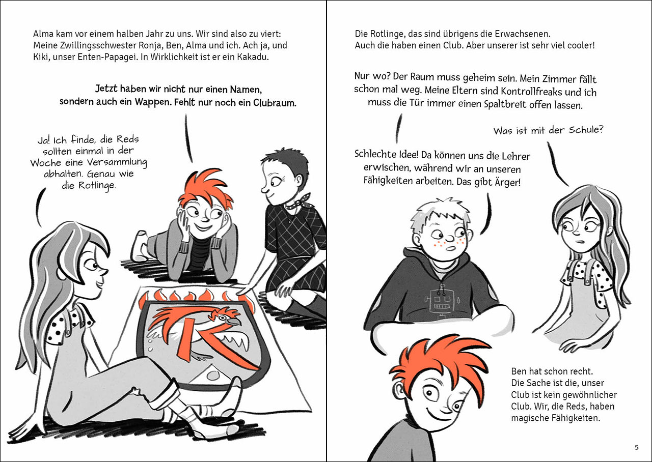 Red - Der Club der magischen Kinder (Band 2) - Ermittlungen undercover 9783743204324_2