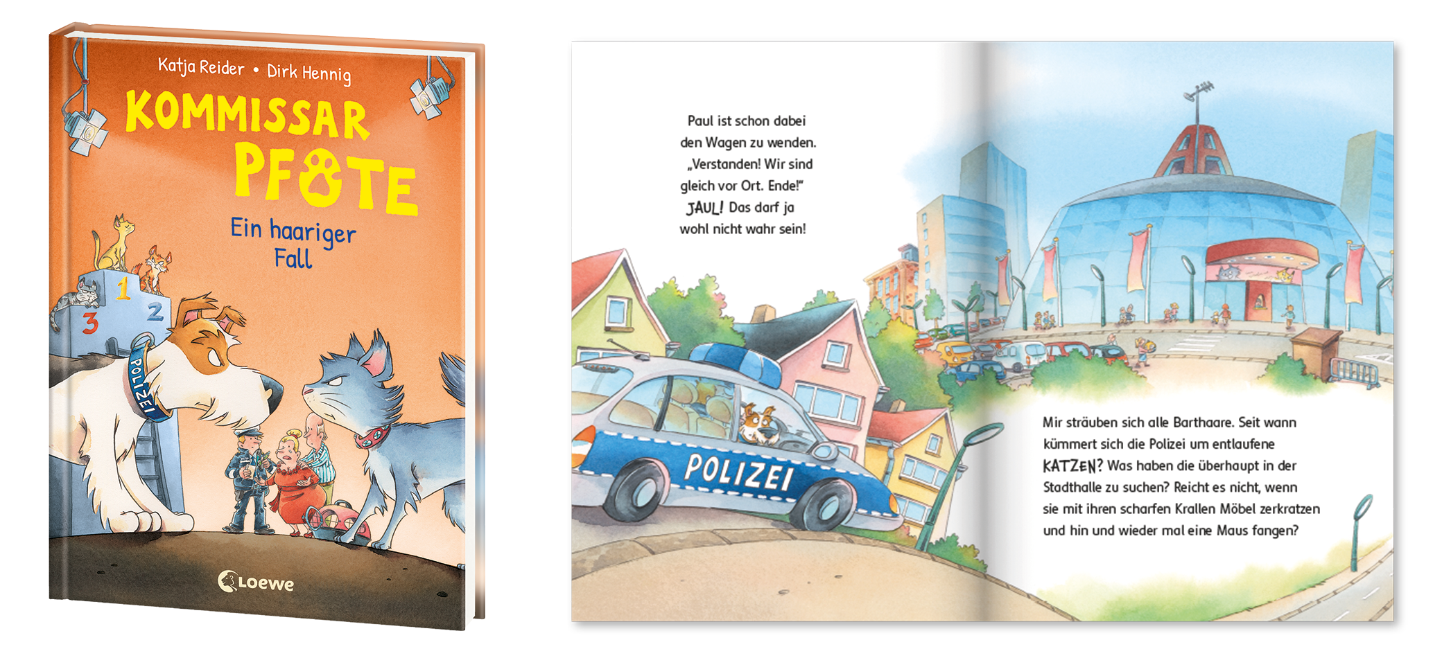 Kommissar Pfote Innenseite Band 4; Linkziel: Titeldetailseite Band 4