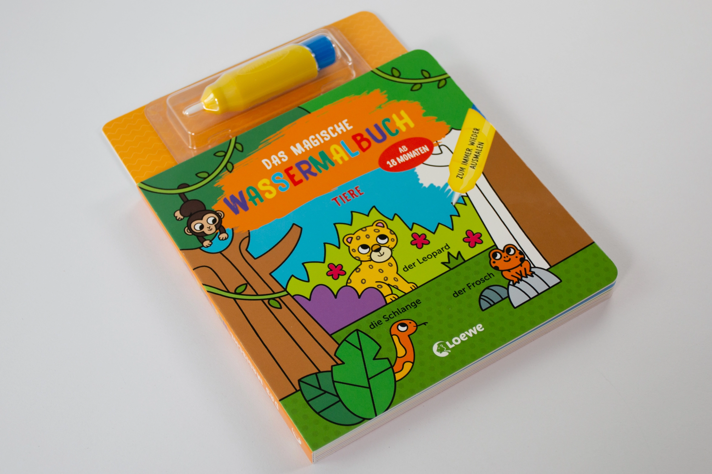 Das magische Wassermalbuch - Tiere 9783743222144_03