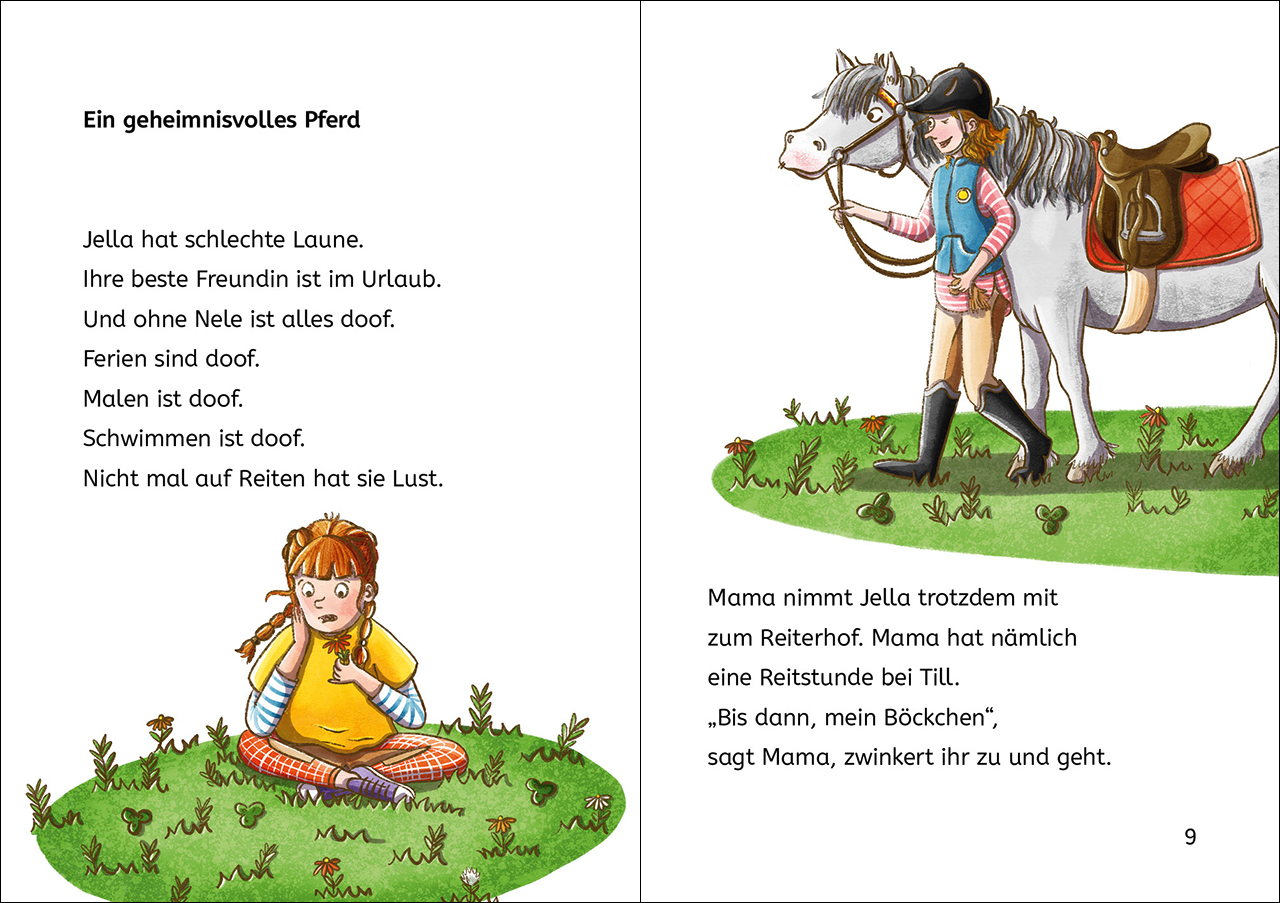 Leselöwen 2. Klasse - Pferdeflüsterin mit Herz 9783743211735_1 Leselöwen 2. Klasse - Pferdeflüsterin mit Herz 9783743211735_1