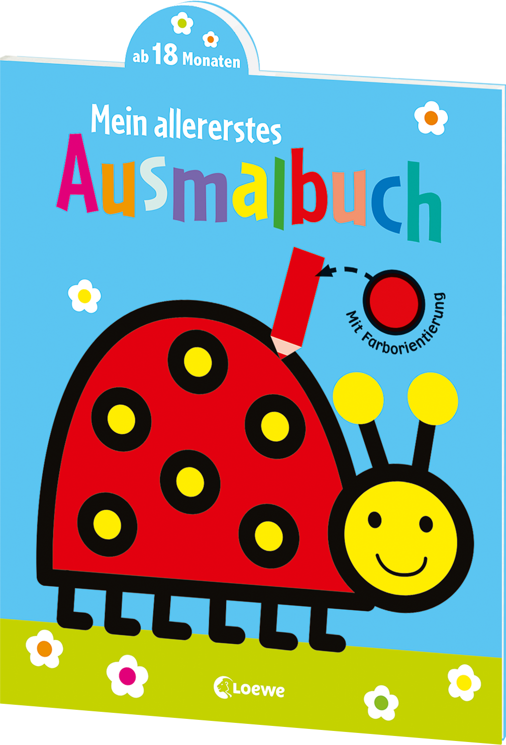 Mein allererstes Ausmalbuch (Marienkäfer)