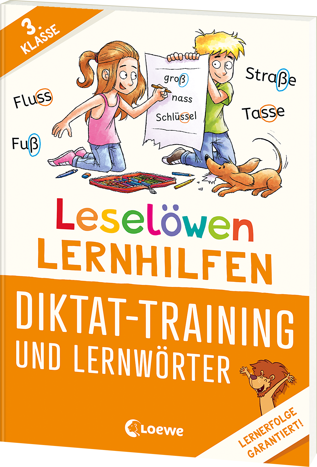 Leselöwen Lernhilfen - Diktat-Training und Lernwörter - 3. Klasse 9783743220317