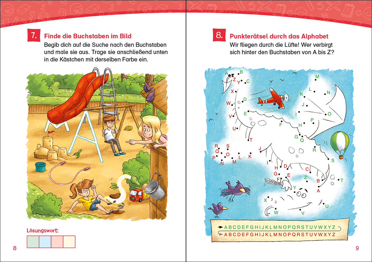 Leselöwen Rätsel-Rallye für Erstleser - 1. Klasse (Orange) 9783743209626_4