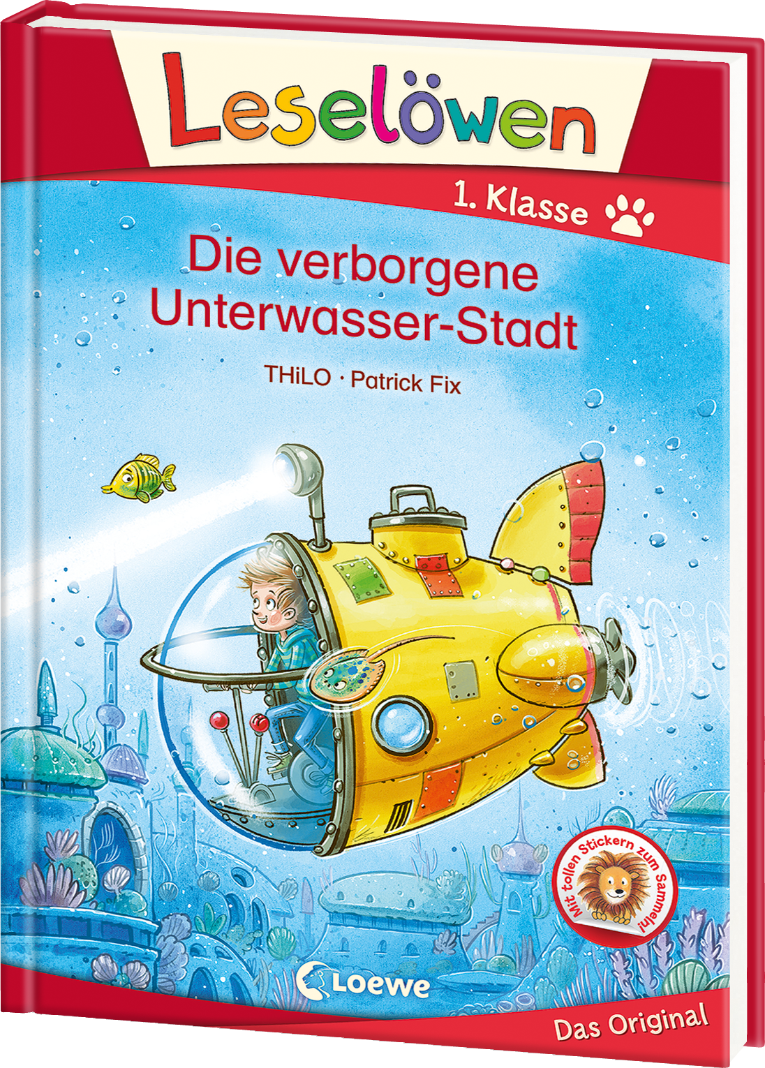 Leselöwen 1. Klasse - Die verborgene Unterwasser-Stadt 9783743207721