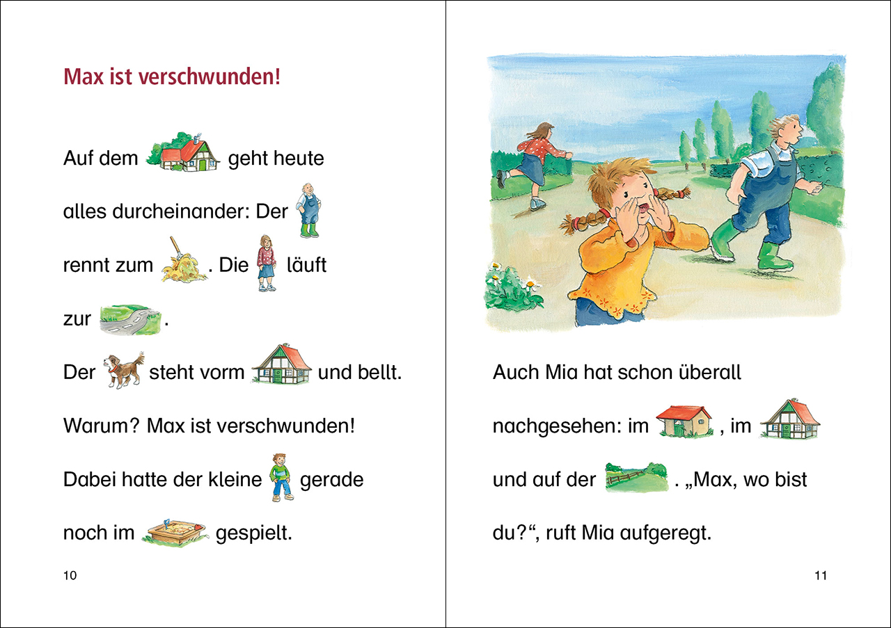 Lesenlernen in 3 Schritten - Die schönsten Fohlengeschichten  9783743214101_1