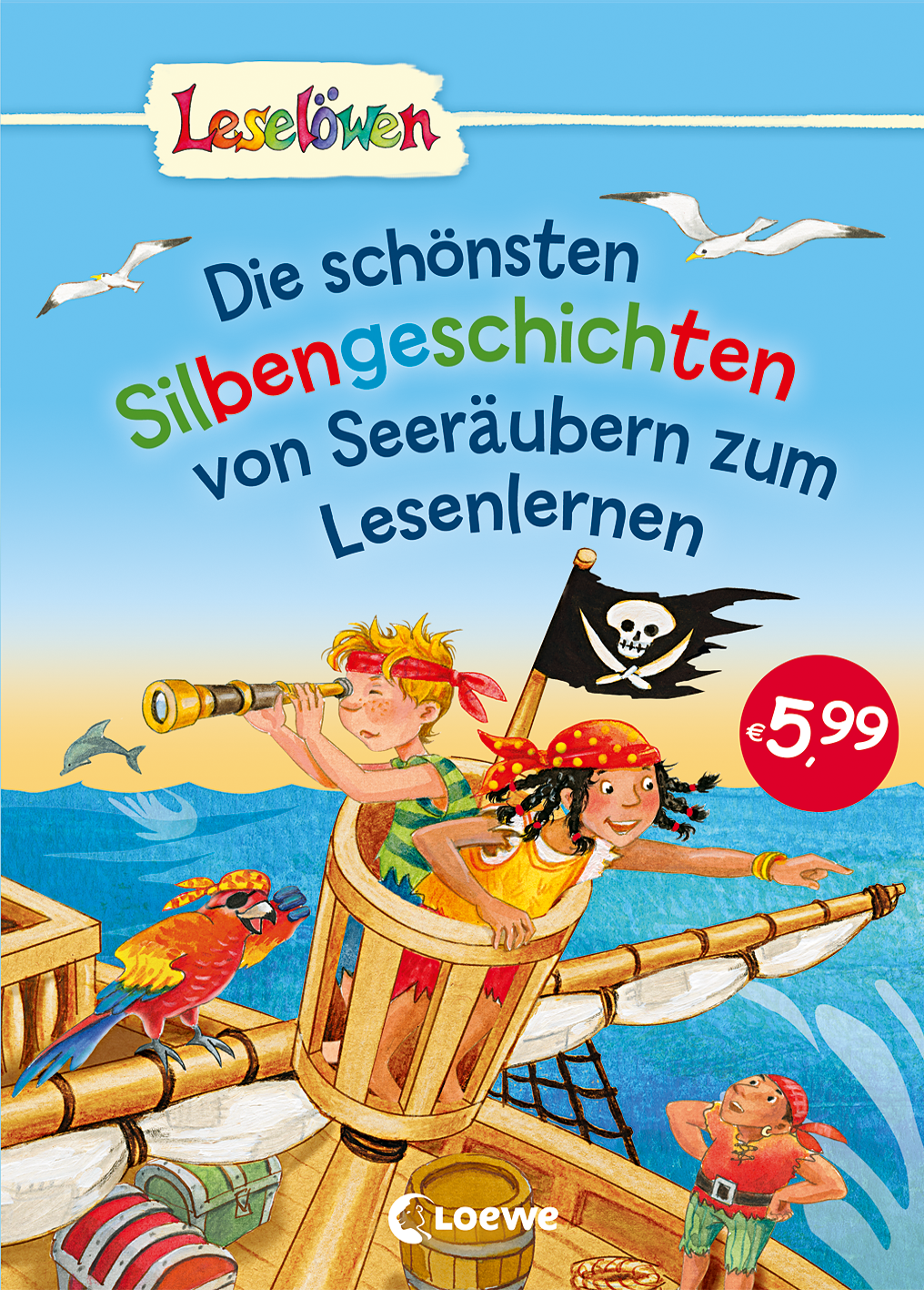 Leselöwen - Das Original - Die schönsten Silbengeschichten von Seeräubern zum Lesenlernen 9783785585399