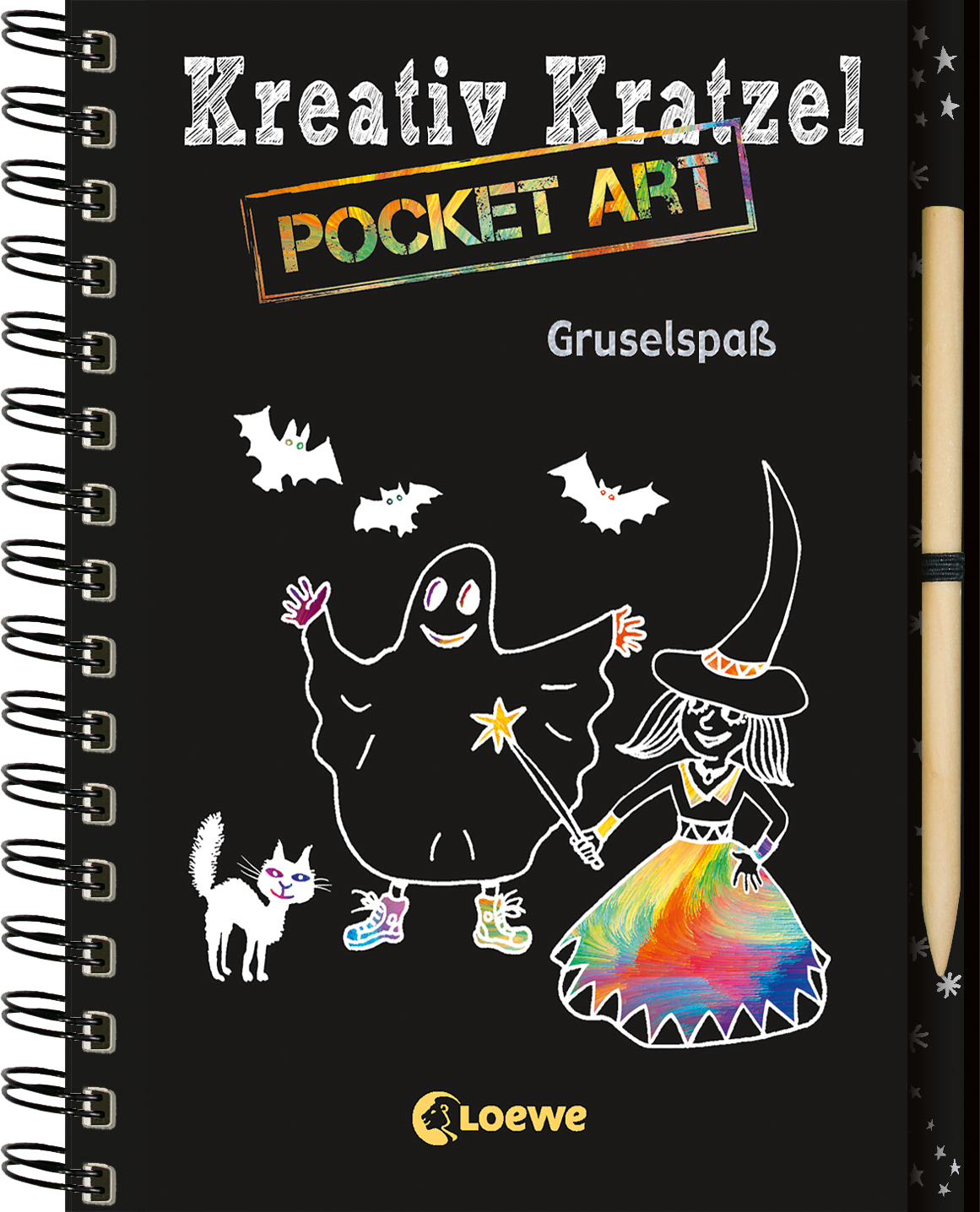 Kreativ-Kratzel Pocket Art: Gruselspaß 9783785583418