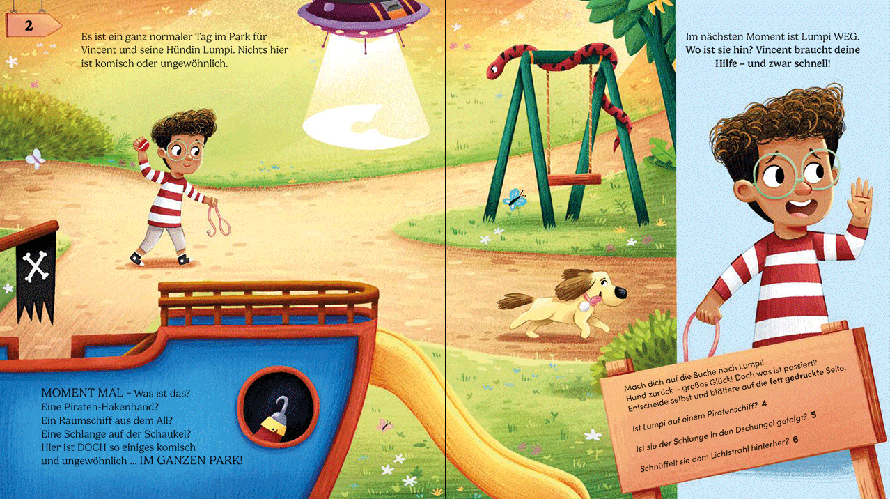 Dein Abenteuer beginnt! Piraten + Aliens + Wilde Tiere 9783743222670_11