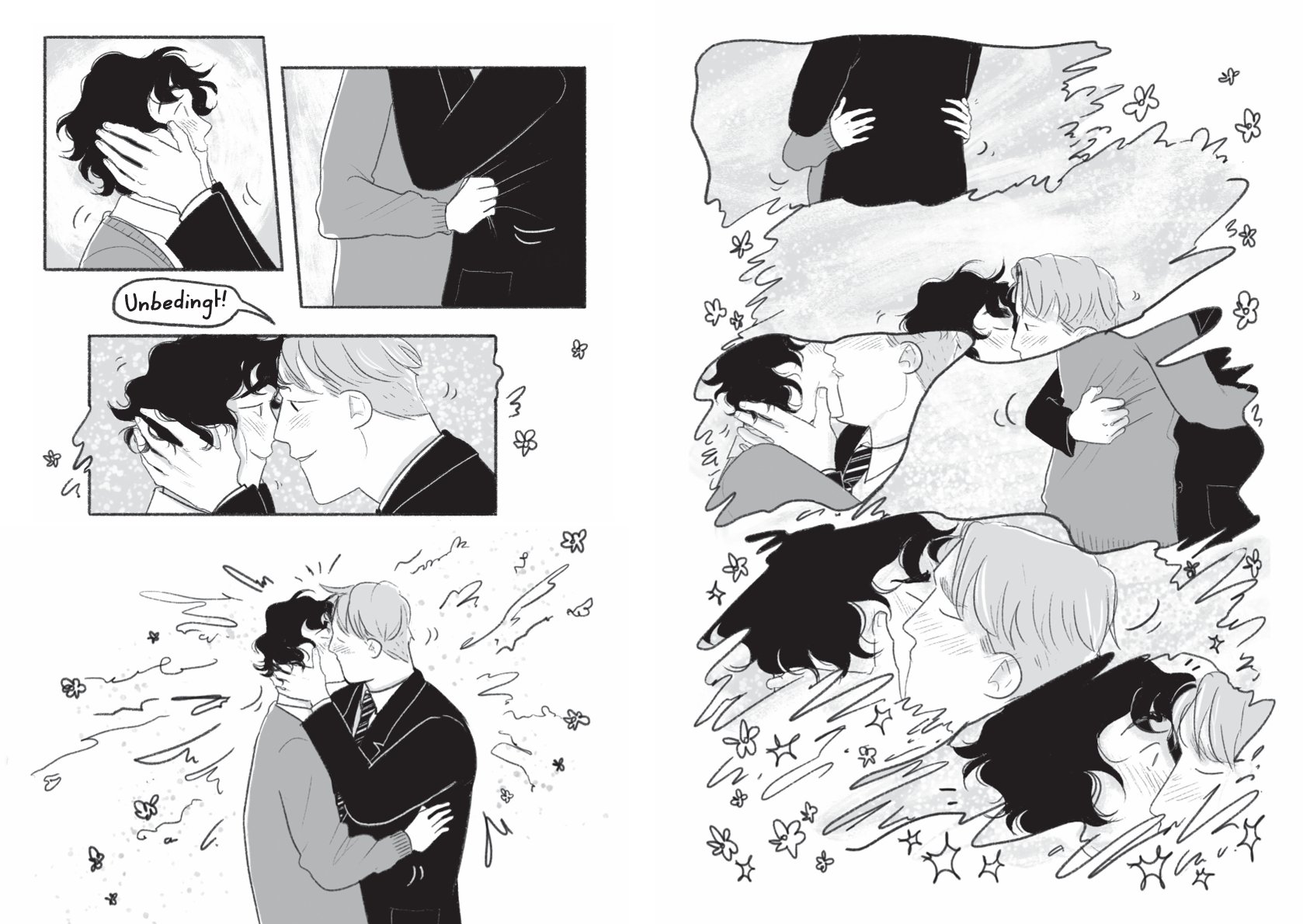Innenseite der Graphic Novel Heartstopper Band 5 von Alice Oseman