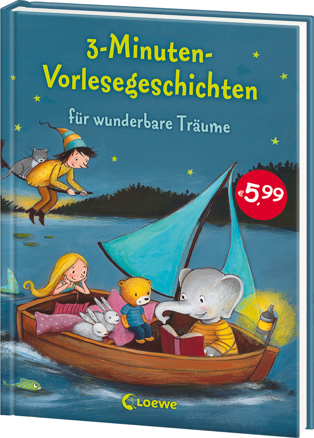 3-Minuten-Vorlesegeschichten für wunderbare Träume  9783743200357