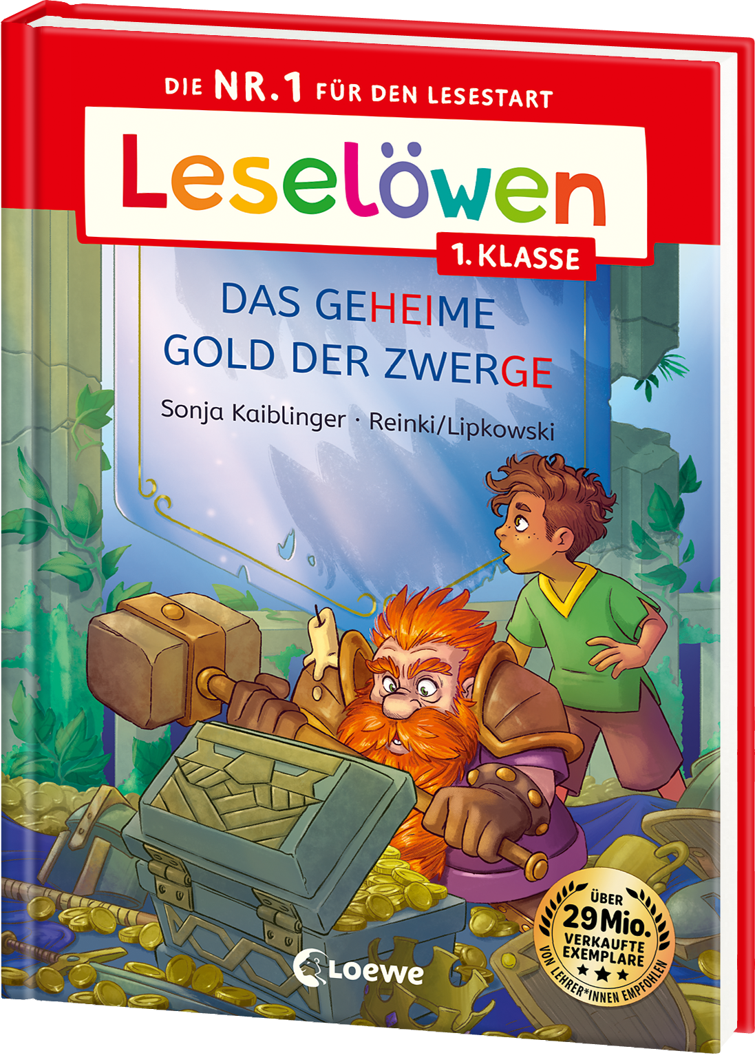 Leselöwen 1. Klasse - Das geheime Gold der Zwerge (Großbuchstabenausgabe) 9783743219755 Leselöwen 1. Klasse - Das geheime Gold der Zwerge (Großbuchstabenausgabe) 9783743219755