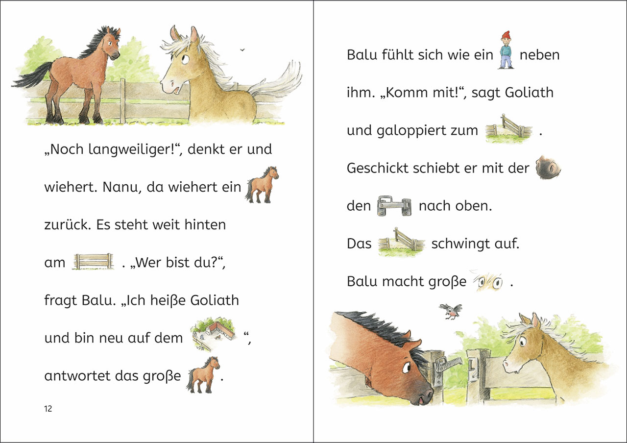 Lesenlernen in 3 Schritten - Die schönsten Pferdegeschichten 9783743221192_06