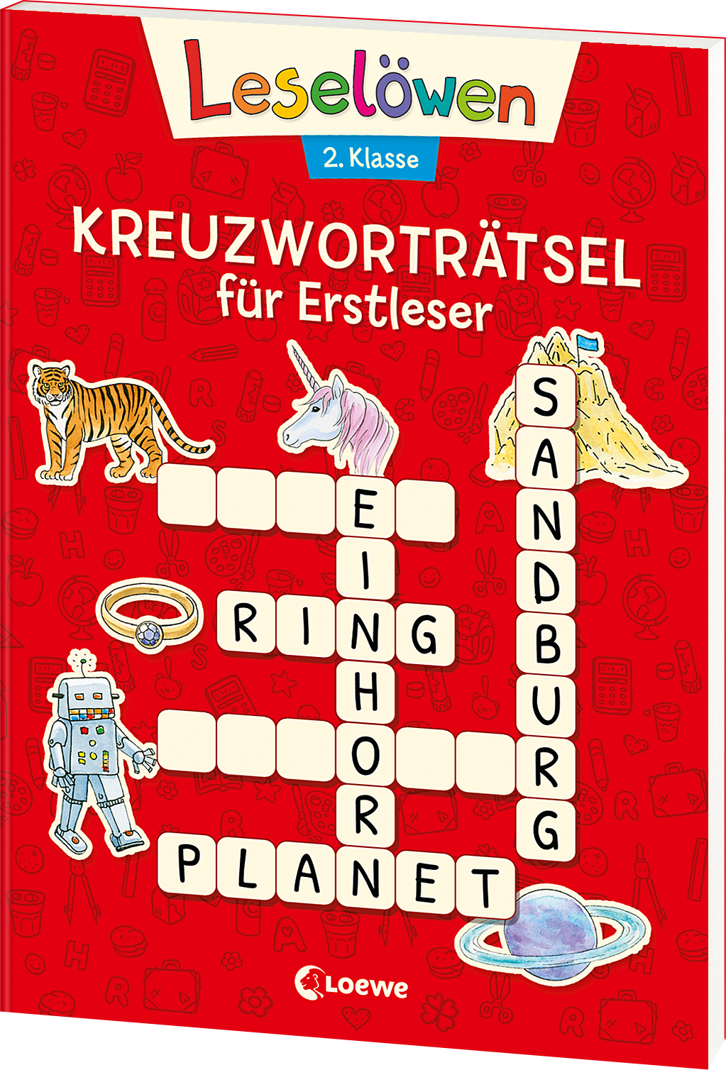 Leselöwen Kreuzworträtsel für Leseprofis - 2. Klasse (Rot) 9783743201897 Leselöwen Kreuzworträtsel für Leseprofis - 2. Klasse (Rot) 9783743201897