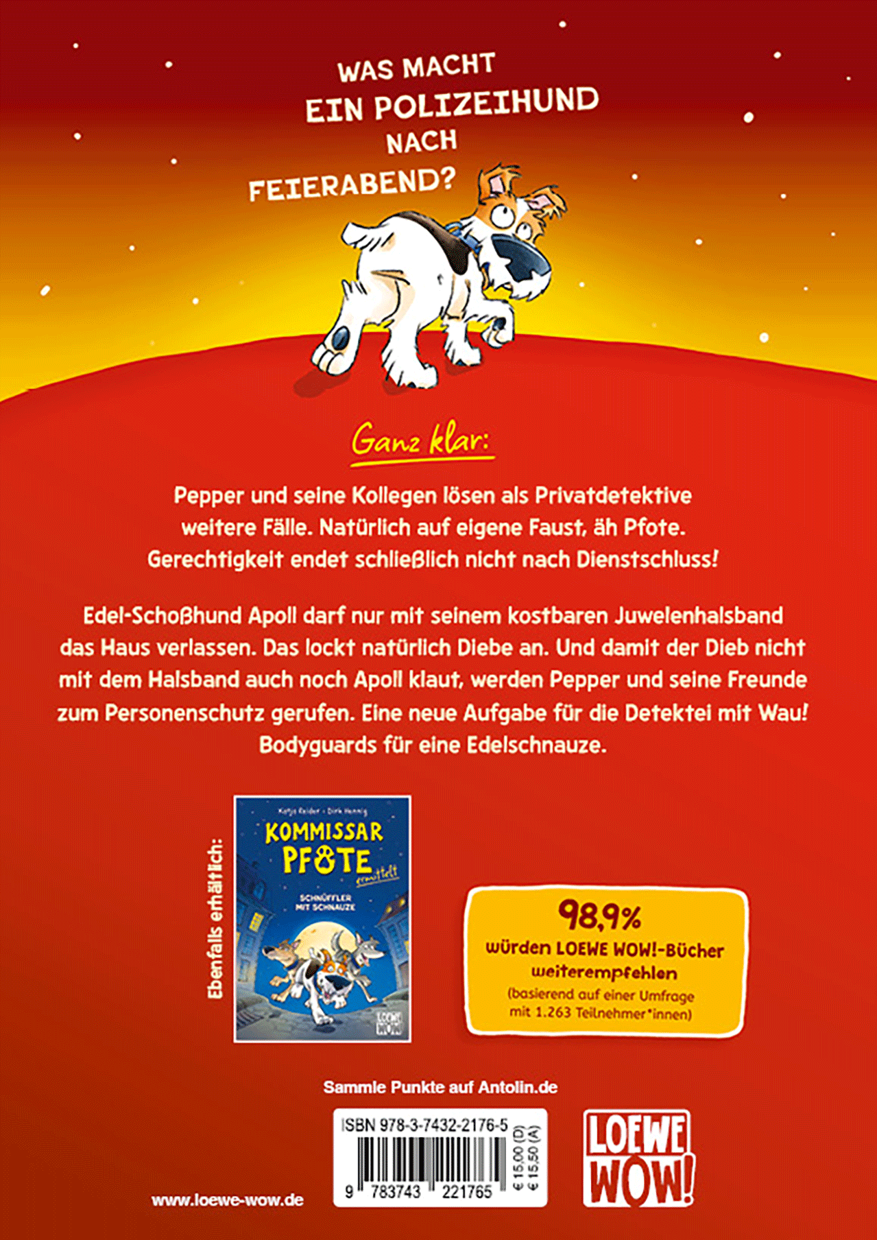 Kommissar Pfote ermittelt (Band 2) - Der voll gemeine Halsband-Klau 9783743221765_01