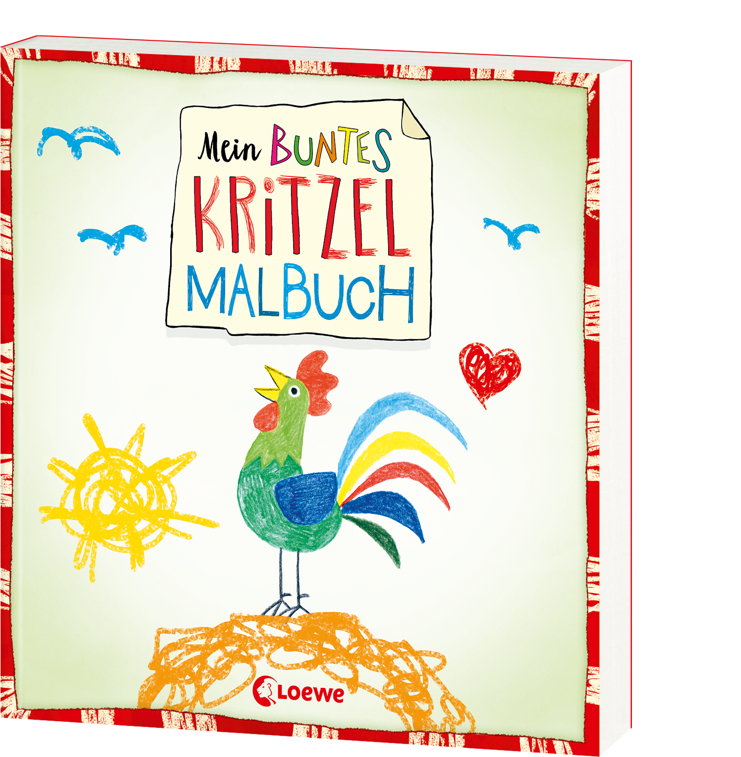 Mein buntes Kritzel-Malbuch (Hahn) 9783743207141 Mein buntes Kritzel-Malbuch (Hahn) 9783743207141