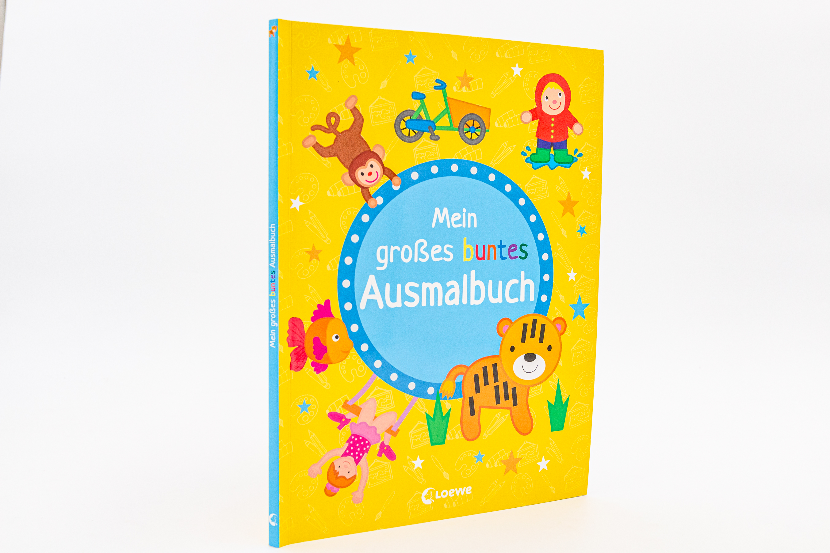 Mein großes buntes Ausmalbuch (Tiger) 9783743214446_1