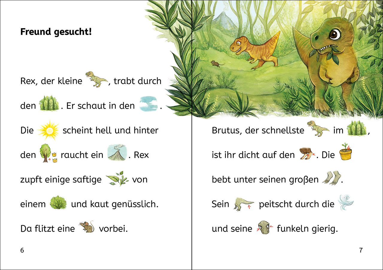 Bildermaus - Der kleine Dino sucht einen Freund 9783743214804_1