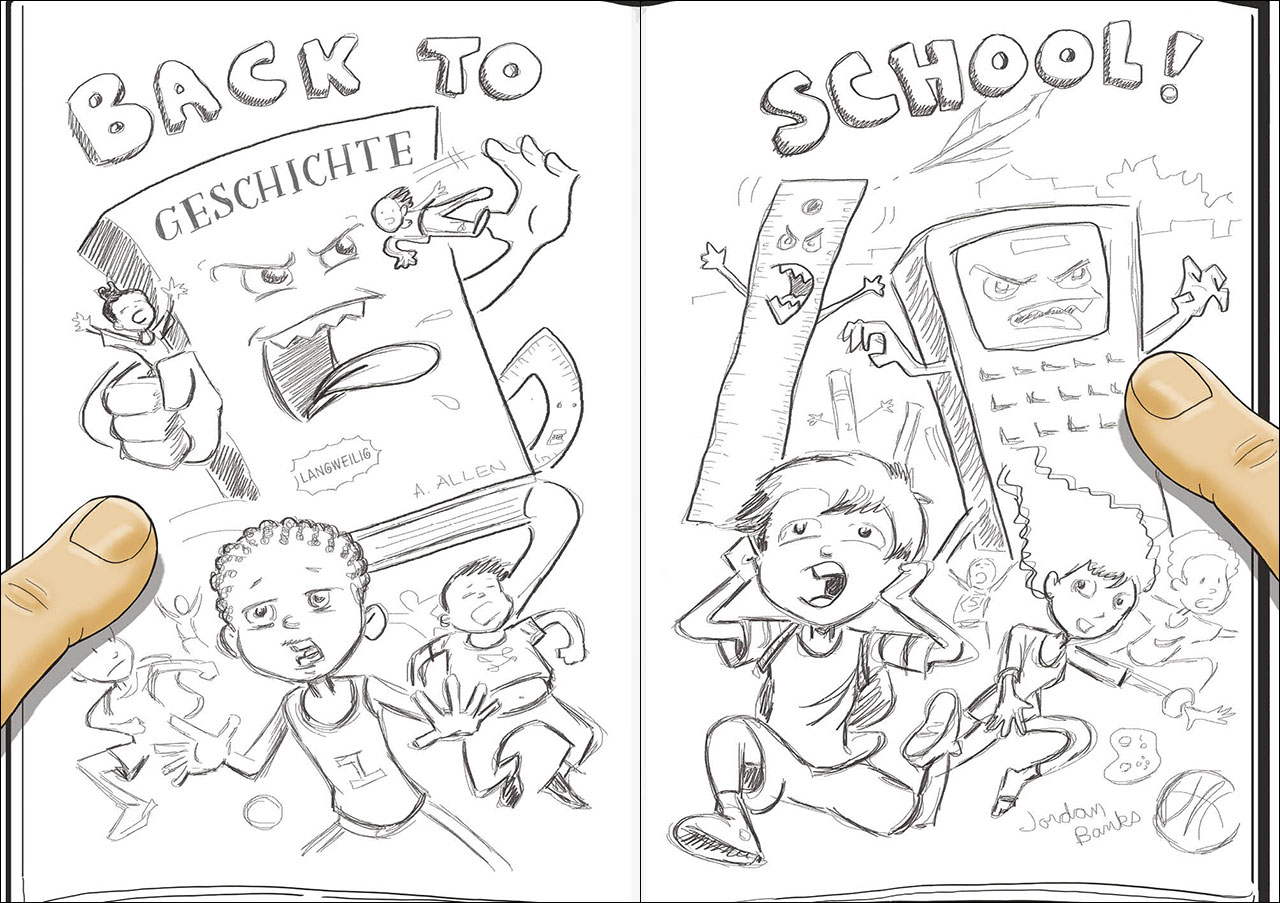 New Kid - Als wäre Schule nicht eh schon schwer genug 9783743215849_3