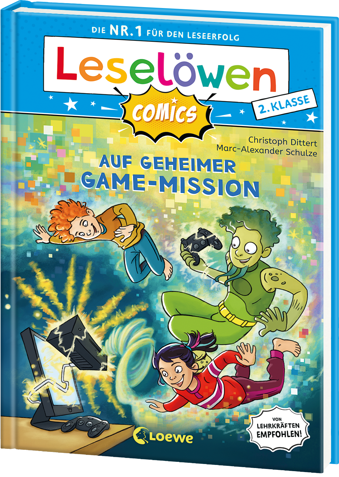 Leselöwen Comics 2. Klasse - Auf geheimer Game-Mission 9783743221888