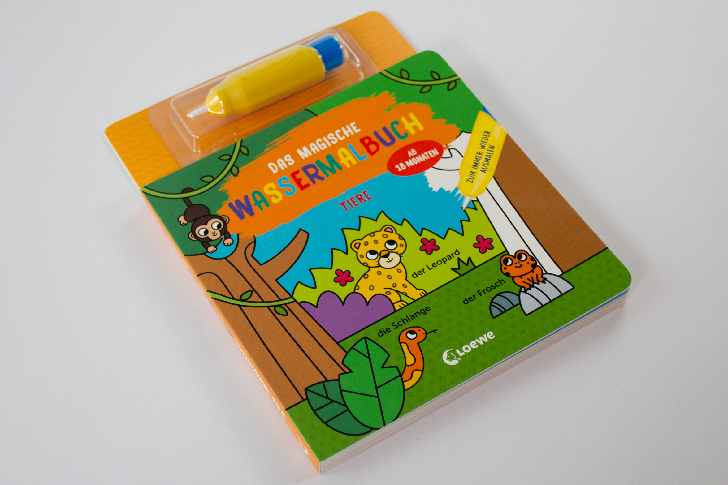 Das magische Wassermalbuch - Tiere 9783743222144_3