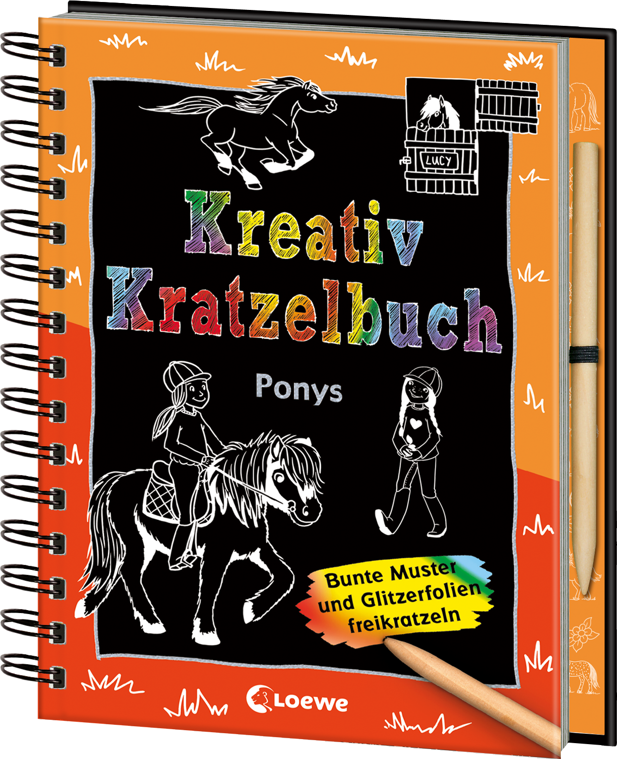 Creative Scratch Book - Ponies 9783743200869