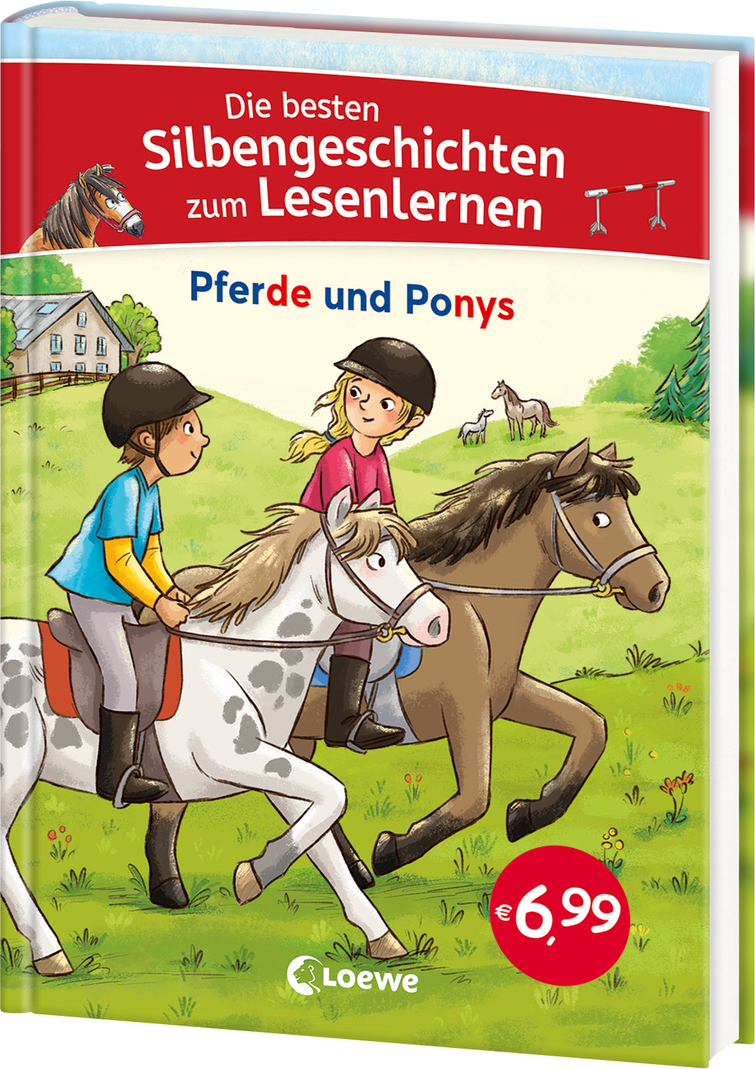 Die besten Silbengeschichten zum Lesenlernen - Pferde und Ponys 9783743223226