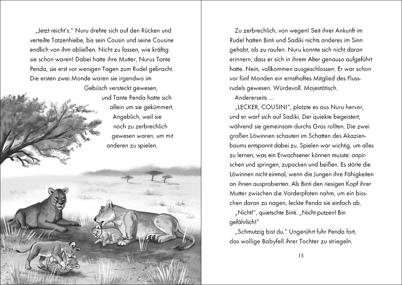 Das geheime Leben der Tiere (Savanne) - Nuru und Lela - Das Wunder der Wildnis 9783743211582_4 Das geheime Leben der Tiere (Savanne) - Nuru und Lela - Das Wunder der Wildnis 9783743211582_4