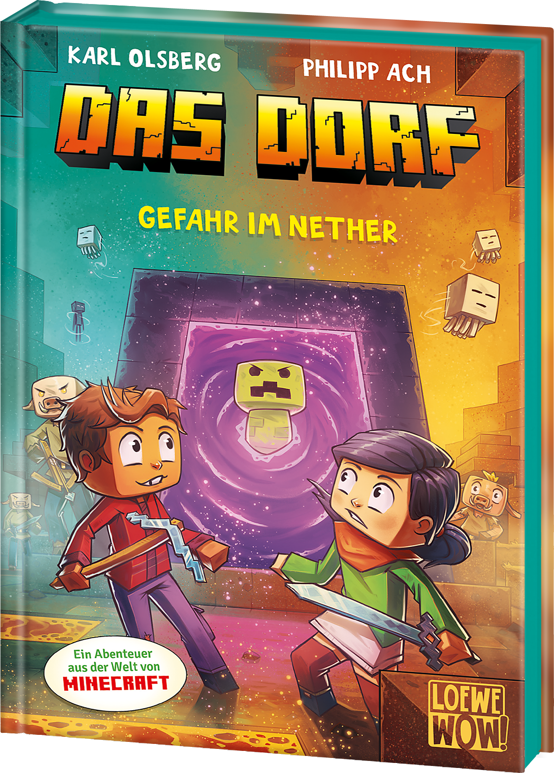 Das Dorf (Band 2) - Gefahr im Nether 9783743211223 Das Dorf (Band 2) - Gefahr im Nether 9783743211223