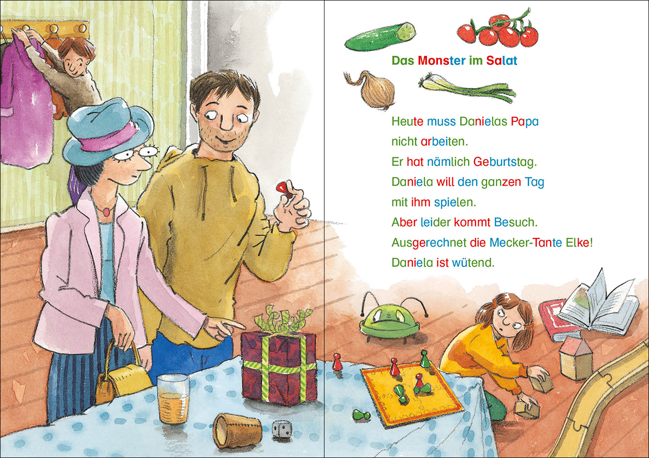 Syllable Stories for Learning to Read - Monster Stories 9783743212923_1