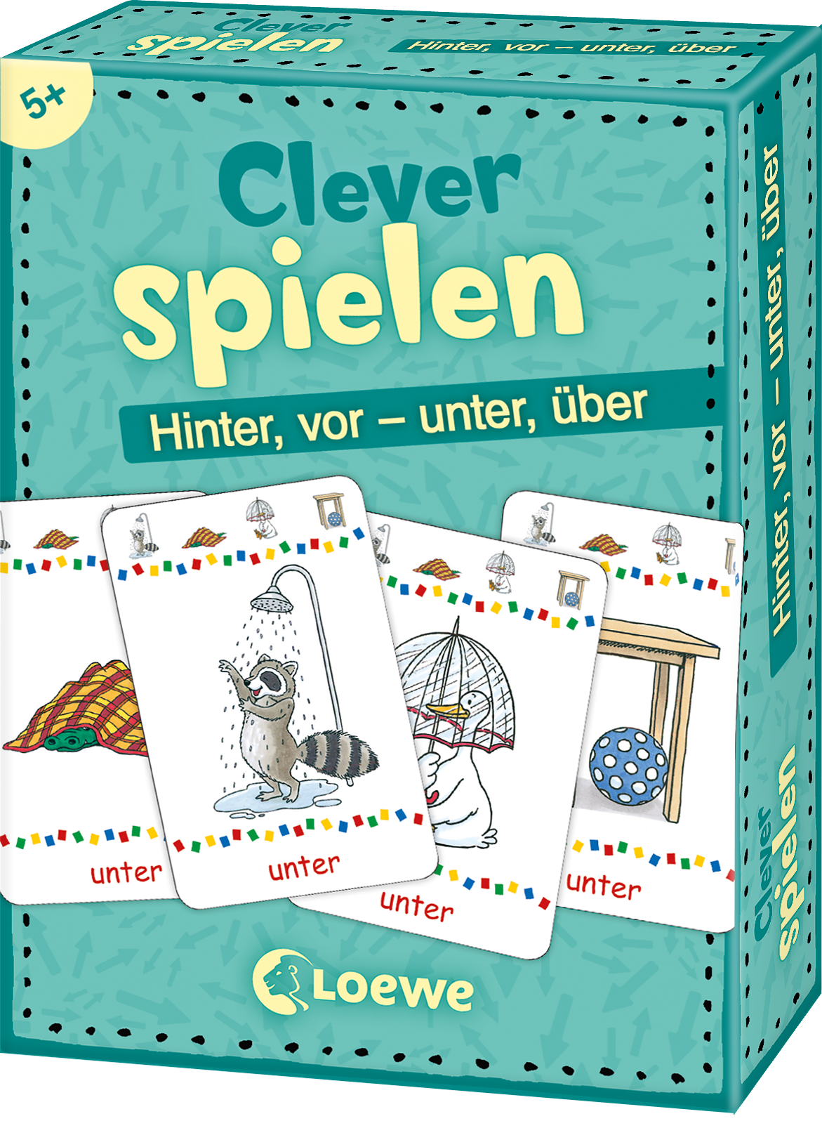 Clever spielen - Hinter, vor - unter, über