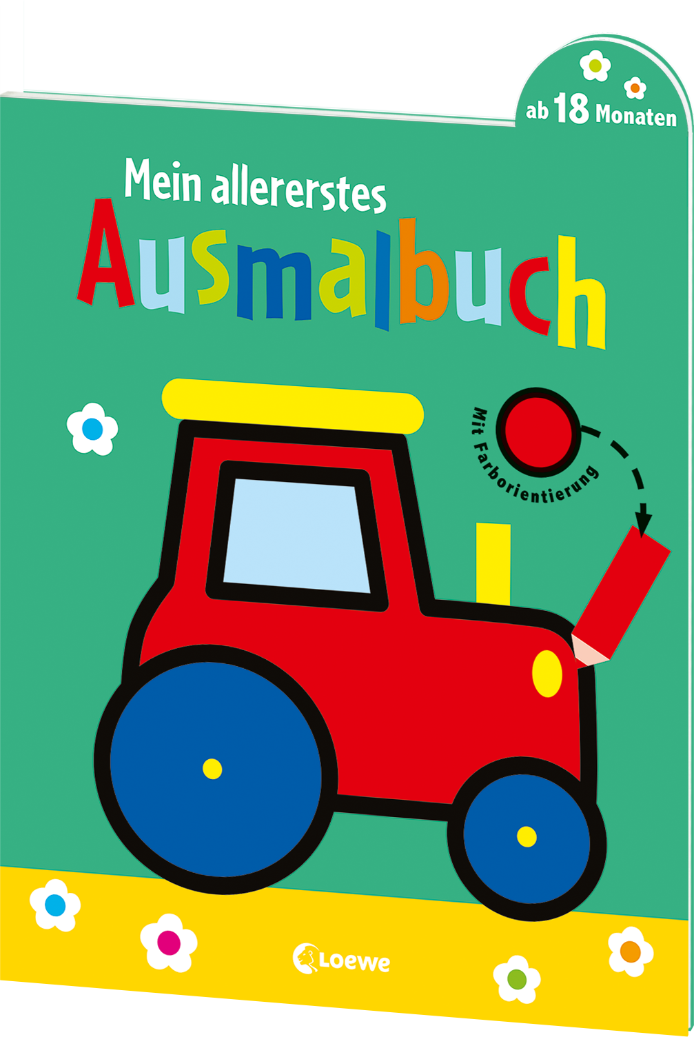 Mein allererstes Ausmalbuch (Traktor) 9783743205727