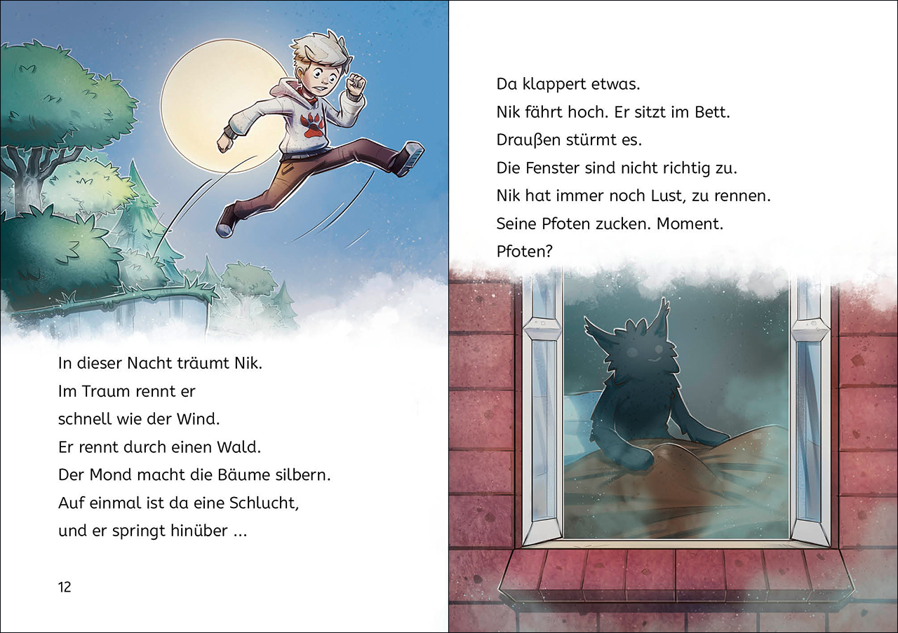Leselöwen 2. Klasse - Die Magie des Tierwandlers 9783743210691_3