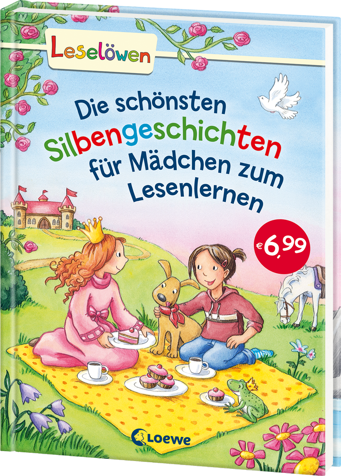 Leselöwen - Das Original: Die schönsten Silbengeschichten für Mädchen zum Lesenlernen