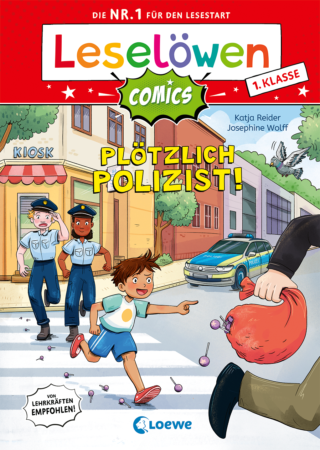 Leselöwen Comics 1. Klasse - Plötzlich Polizist 9783732028948