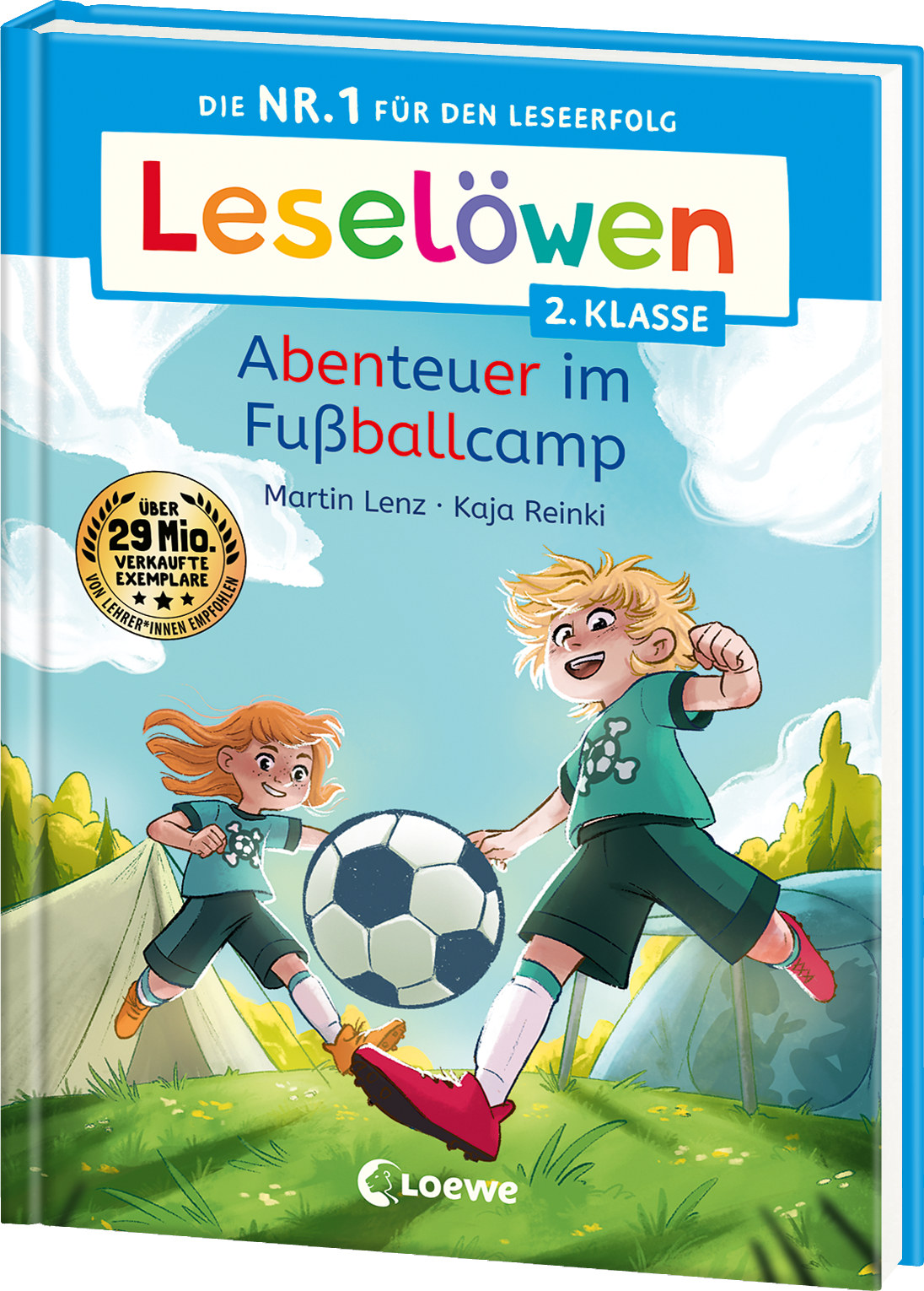 Leselöwen 2. Klasse - Abenteuer im Fußballcamp 9783743214149