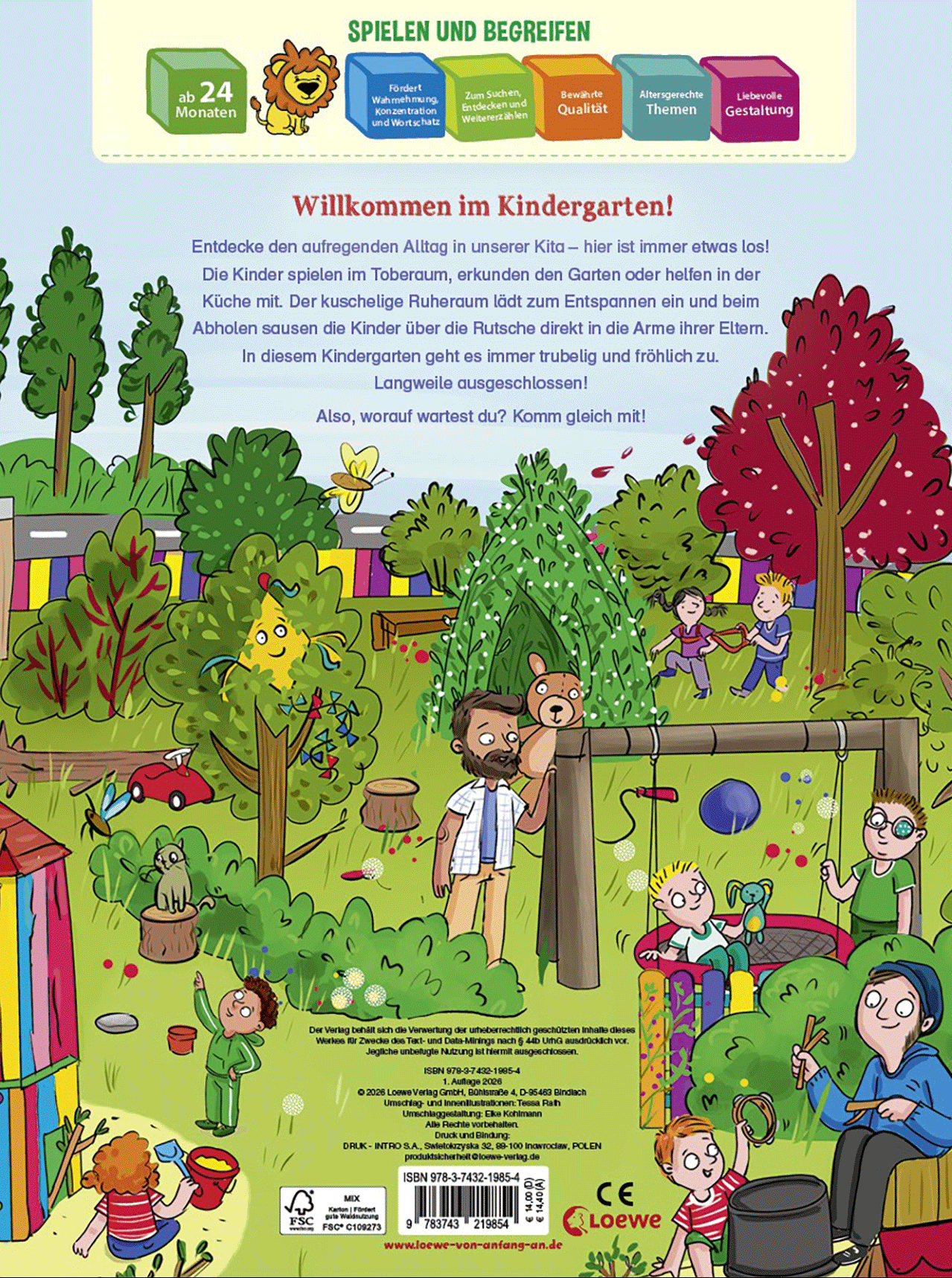 Mein schönstes Kindergarten-Wimmelbuch 9783743219854_01