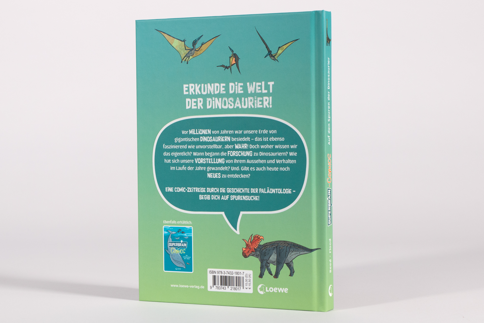 Superbrain-Comics - Auf den Spuren der Dinosaurier 9783743218017_2