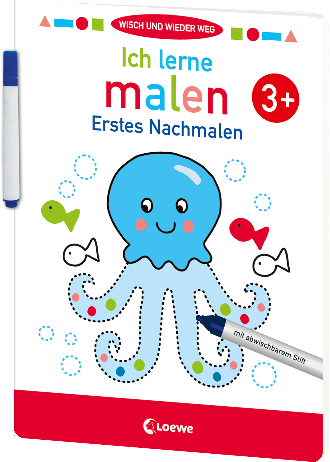 Wisch und wieder weg - Ich lerne malen 3+ 9783743206960