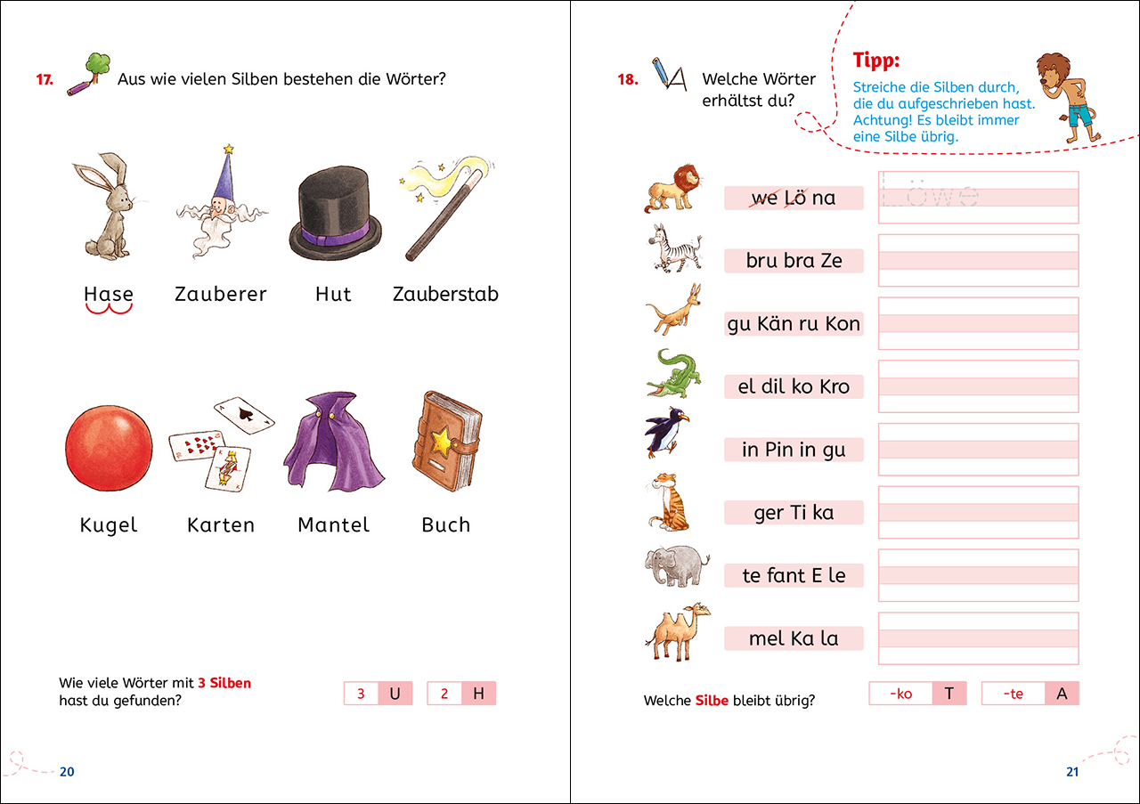 Leselöwen Lernhilfen - Lesen lernen - 1. Klasse  9783743213531_2