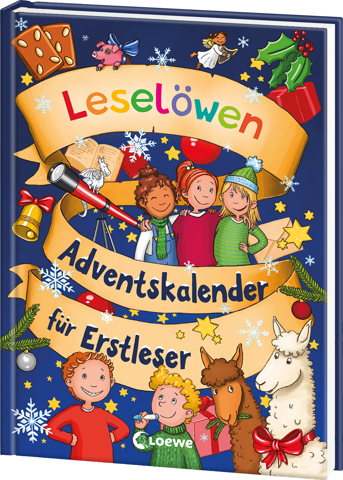 Leselöwen-Adventskalender für Erstleser 9783743216044 Leselöwen-Adventskalender für Erstleser 9783743216044