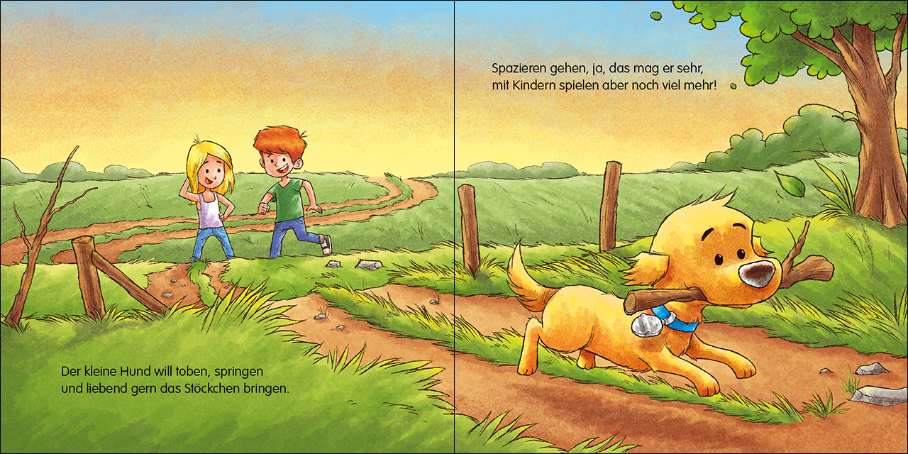 Gute Nacht, kleiner Hund!  9783743212992_3 Gute Nacht, kleiner Hund!  9783743212992_3