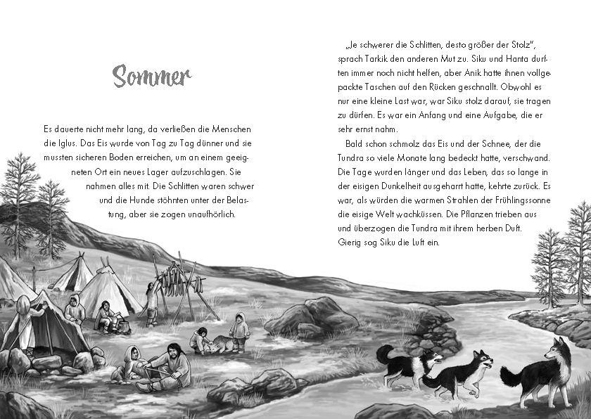 Das geheime Leben der Tiere;  Innenseite Der Pakt der Schlittenhunde; Linkziel: Titeldetailseite