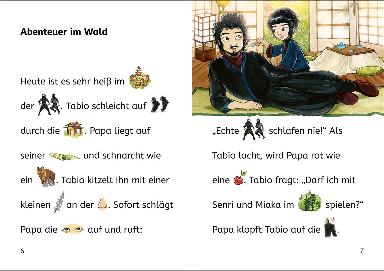 Bildermaus - Abenteuer mit den Ninjas 9783743217447_05 Bildermaus - Abenteuer mit den Ninjas 9783743217447_05