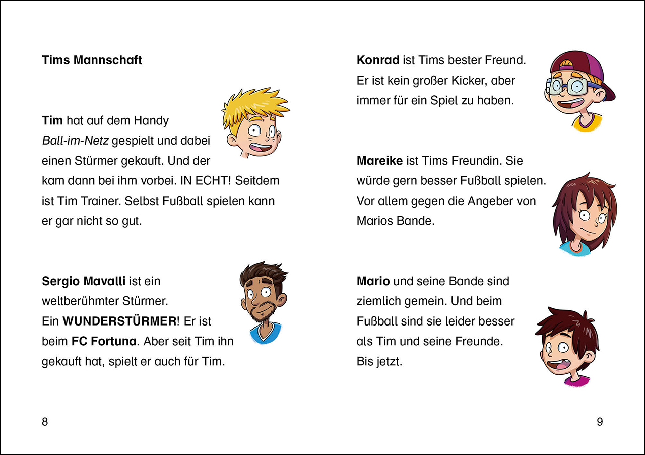 Leselöwen 1. Klasse - Anpfiff für den Wunderstürmer! 9783743209176_1
