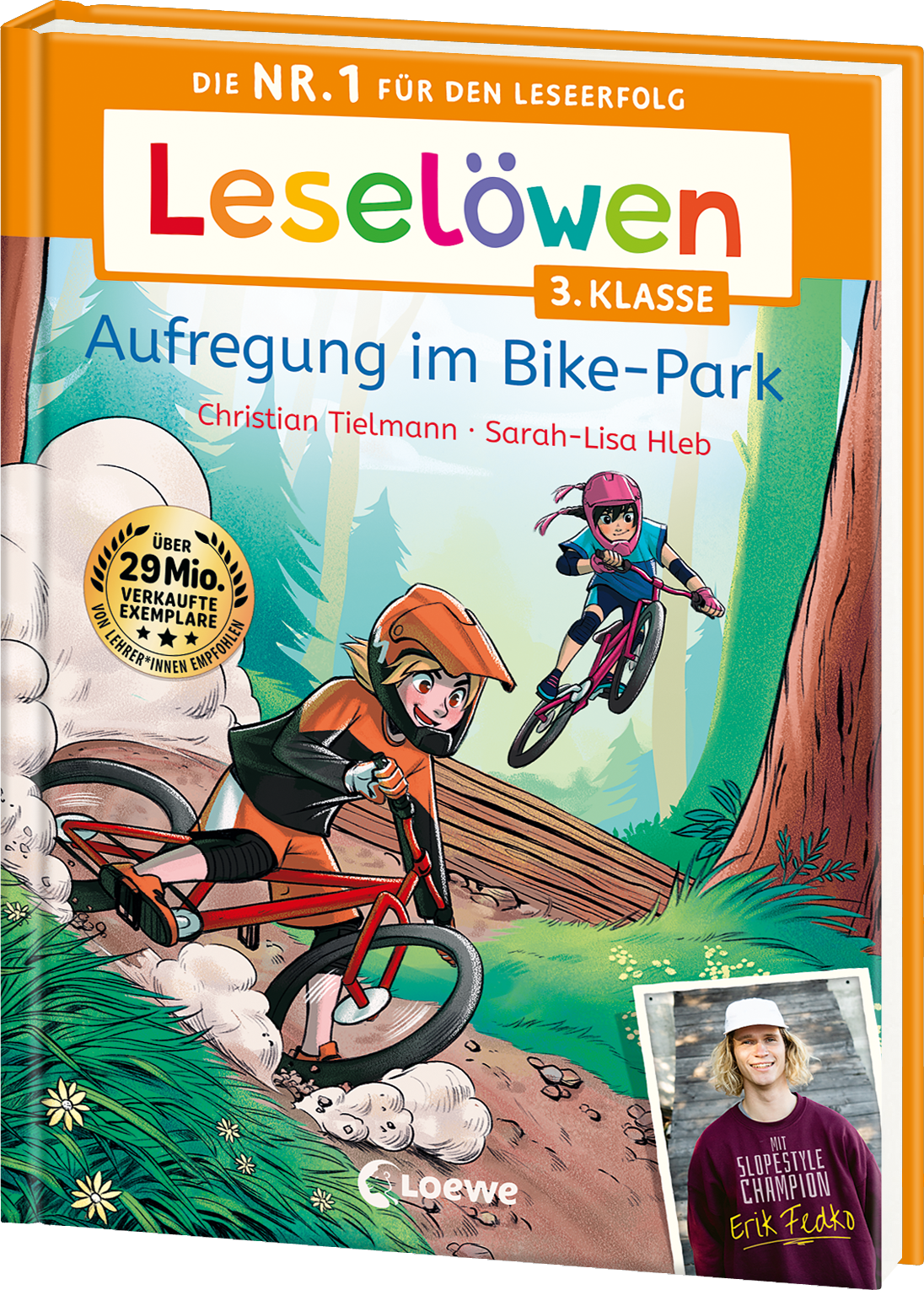 Leselöwen 3. Klasse - Aufregung im Bike-Park 9783743216273