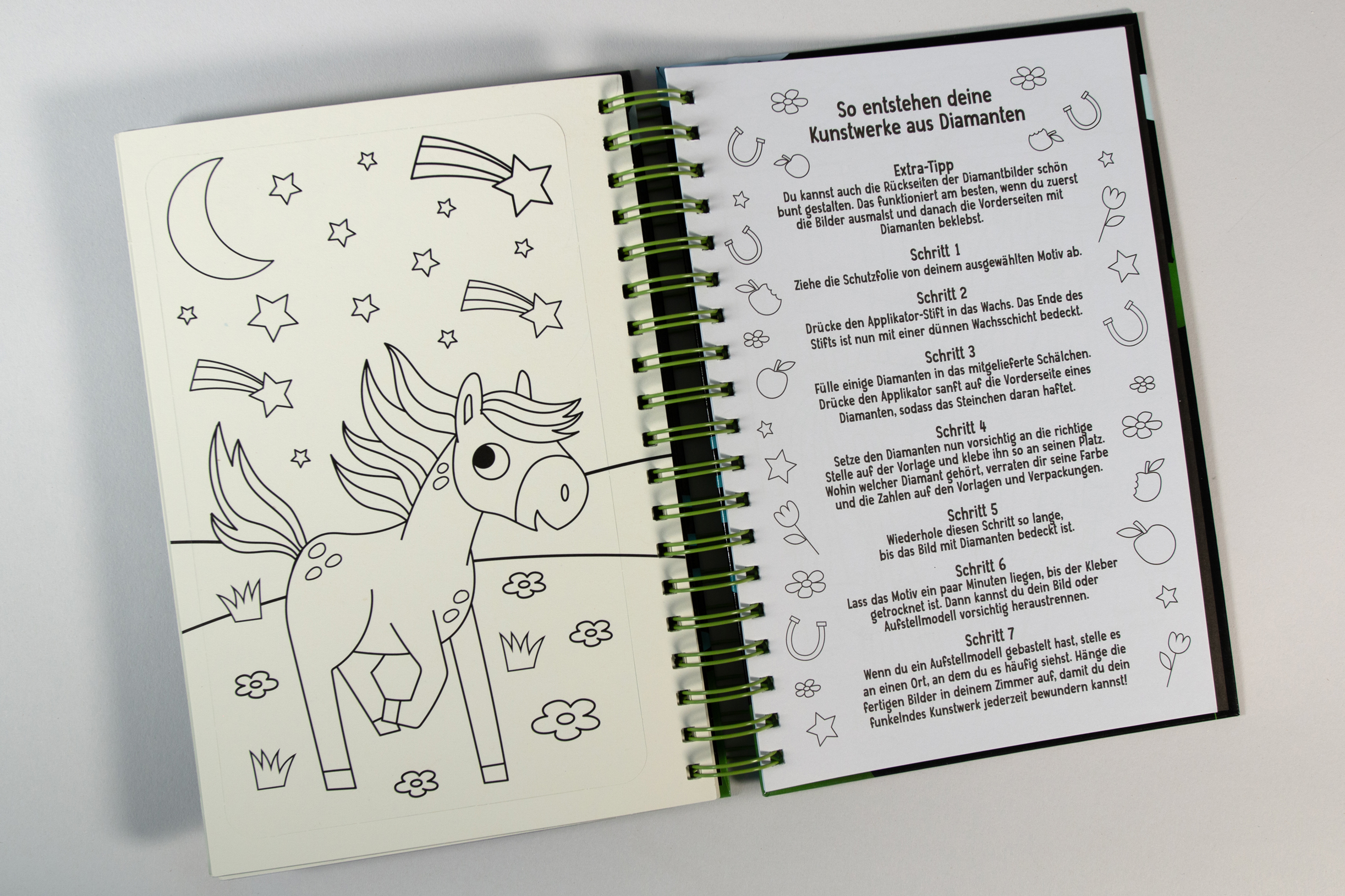 Diamond Painting - Bastelspaß mit Diamanten - Ponys 9783743218079_4 Diamond Painting - Bastelspaß mit Diamanten - Ponys 9783743218079_4