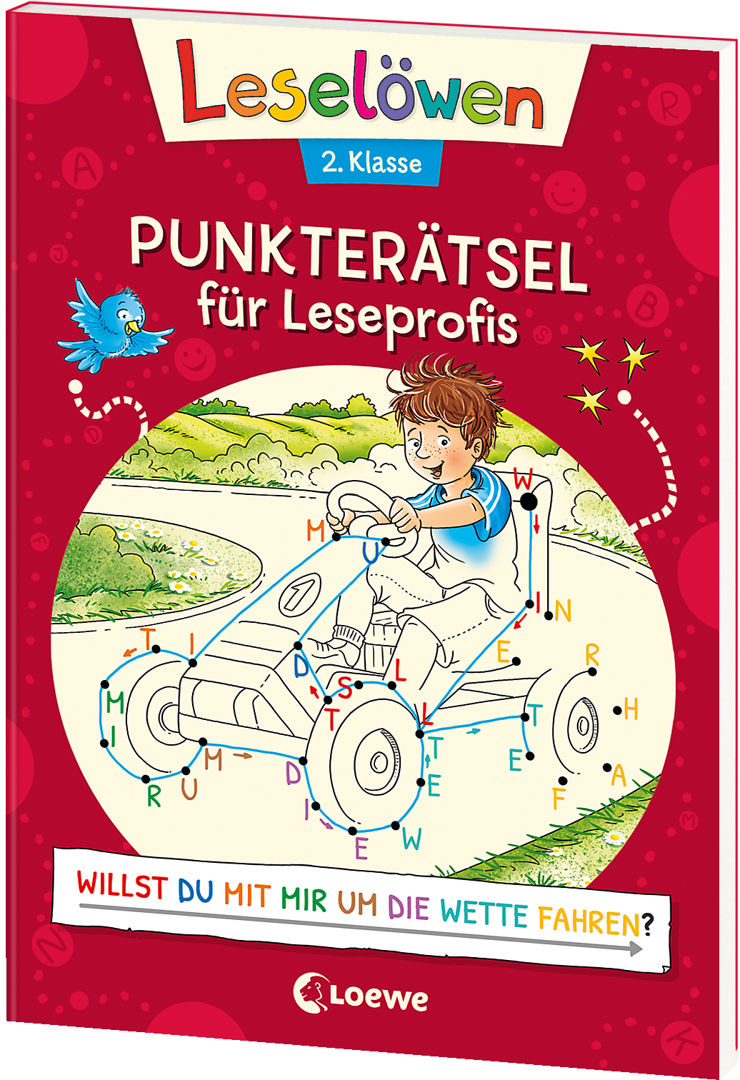 Leselöwen Punkterätsel für Leseprofis - 2. Klasse (Rot) 9783743204584