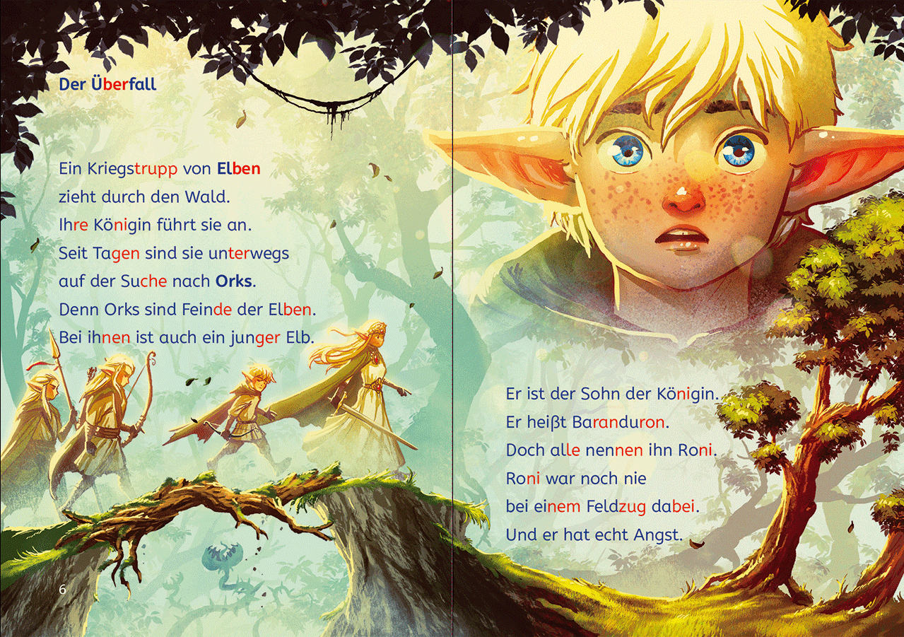 Leselöwen 2. Klasse - Gefahr im Schattenwald 9783743220768_11