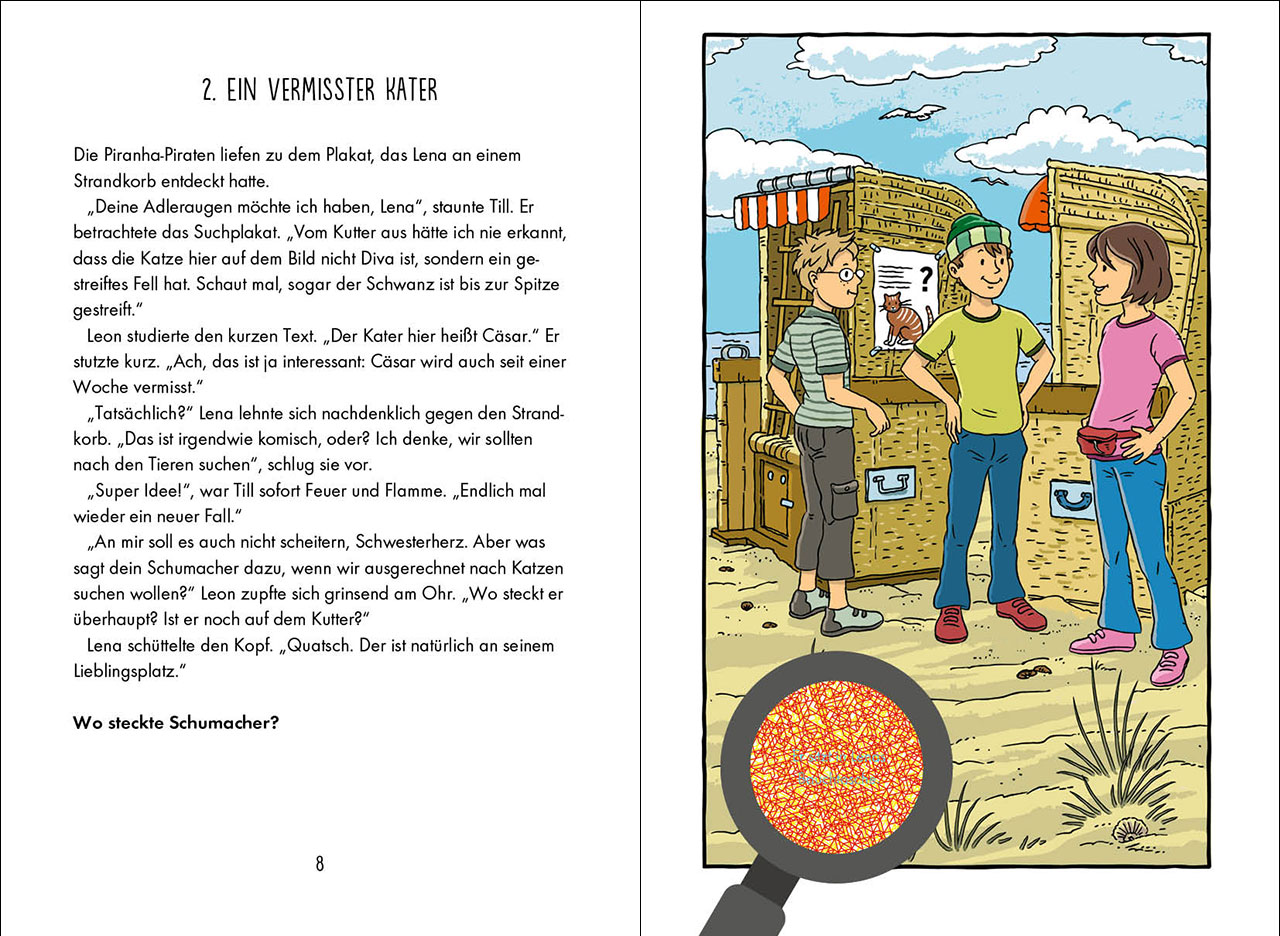Findest du die Spur? - Die geraubte Perlenkette 9783743215672_3